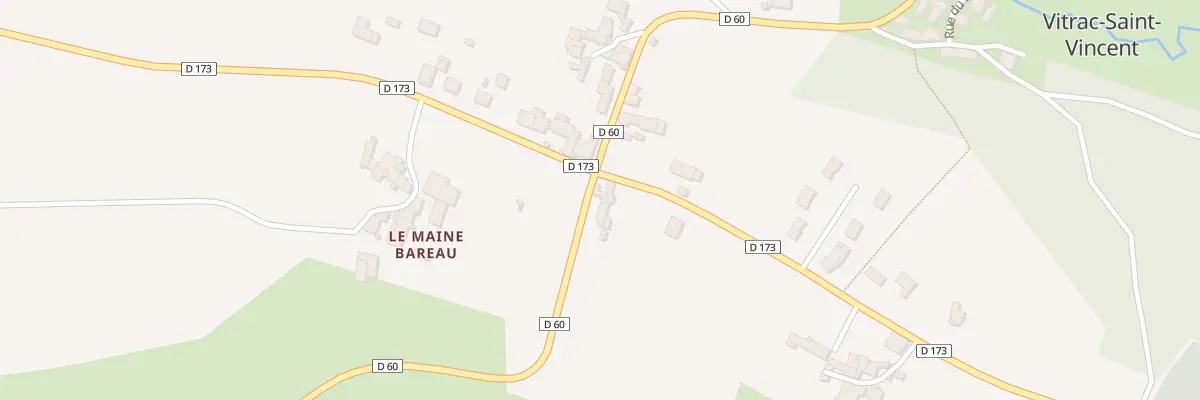 Plan du 2 Rte de l’Arbre à Vitrac-Saint-Vincent