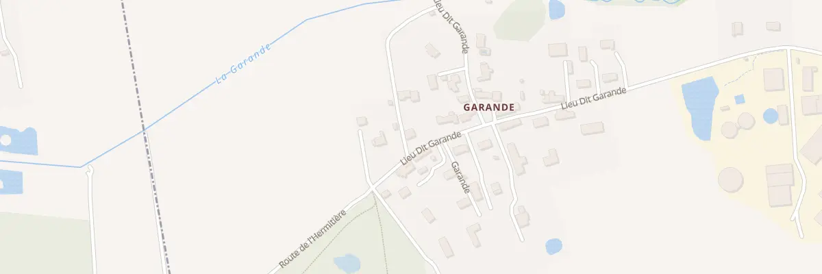 Plan du 190 Garande à Pernay
