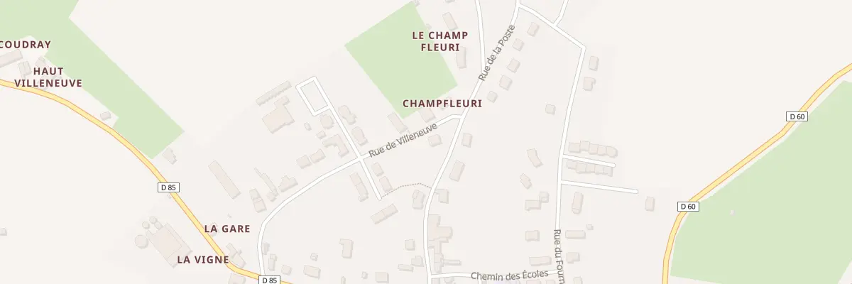 Plan du 29 Rue de la Poste à Nogent-le-Bernard