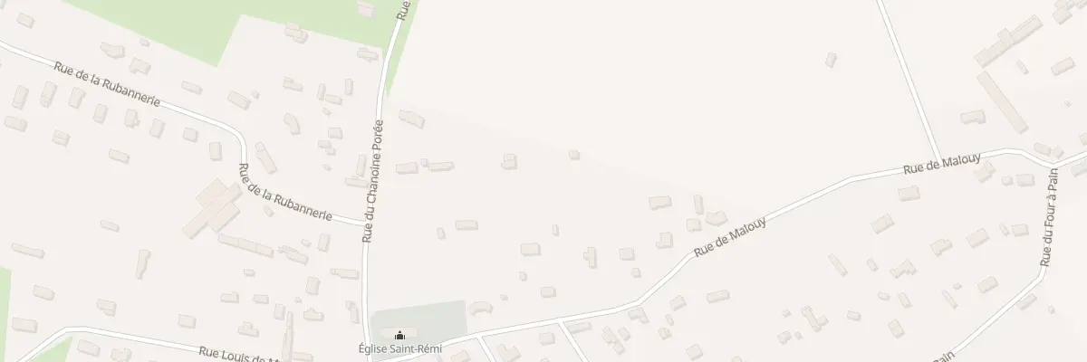 Plan du 24 Rue du Chanoine Poree à Bournainville-Faverolles