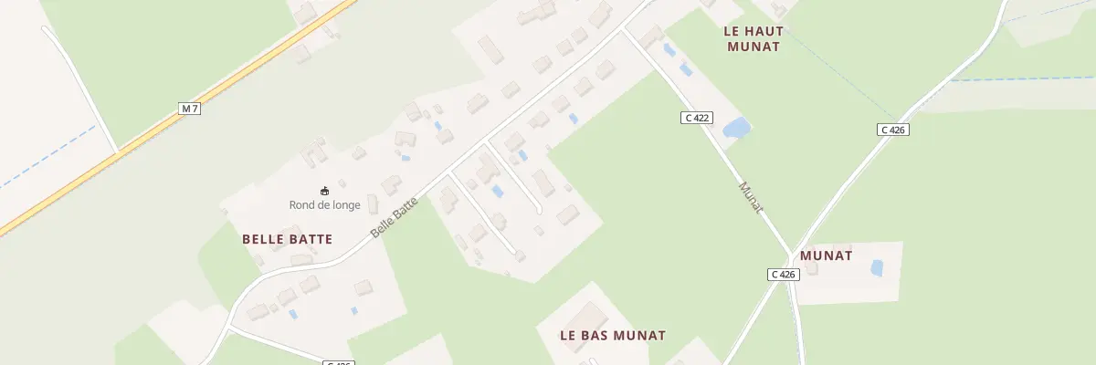 Plan du 13 Munat à Villandry