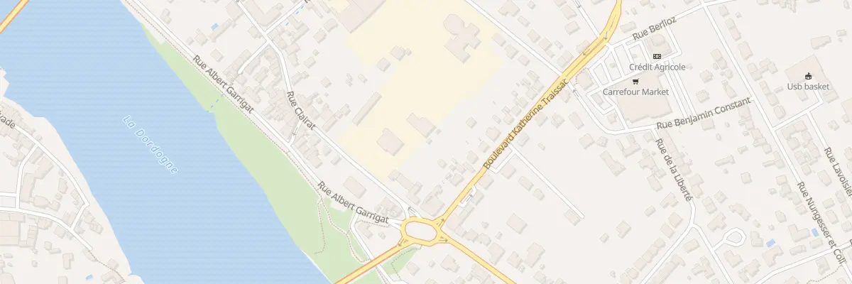 Plan du 62 Rue Clairat à Bergerac