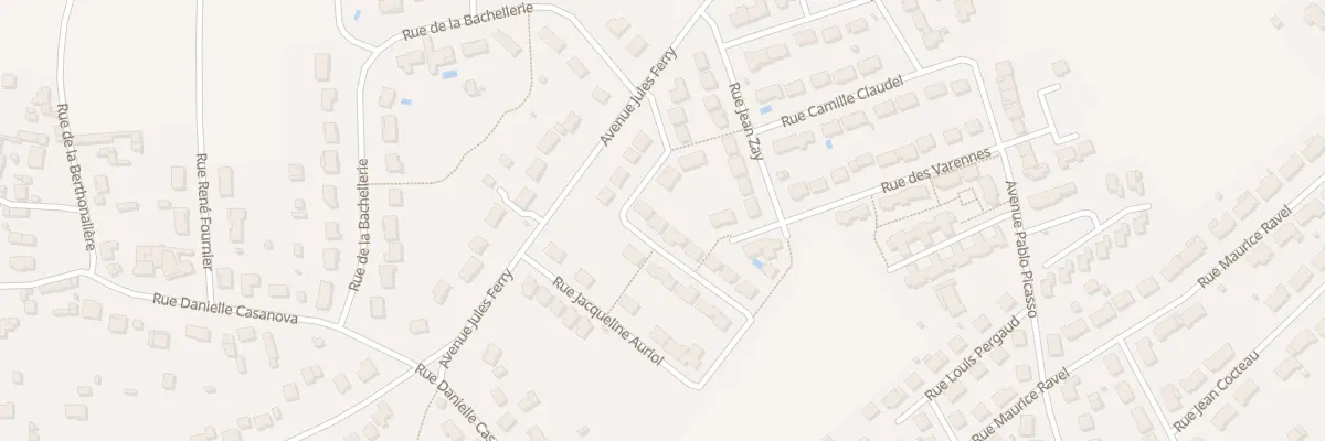 Plan du 15 Rue Suzanne Lacore à Naintré