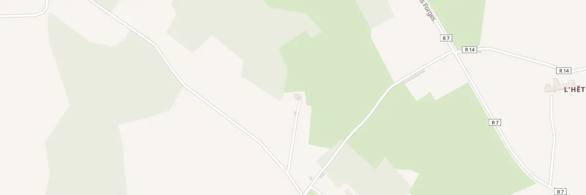 Plan du 1 La Fontenelle à Chahaignes