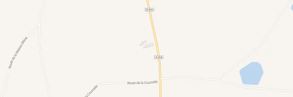 Plan du 5 Rte de Mauprevoir à Pleuville