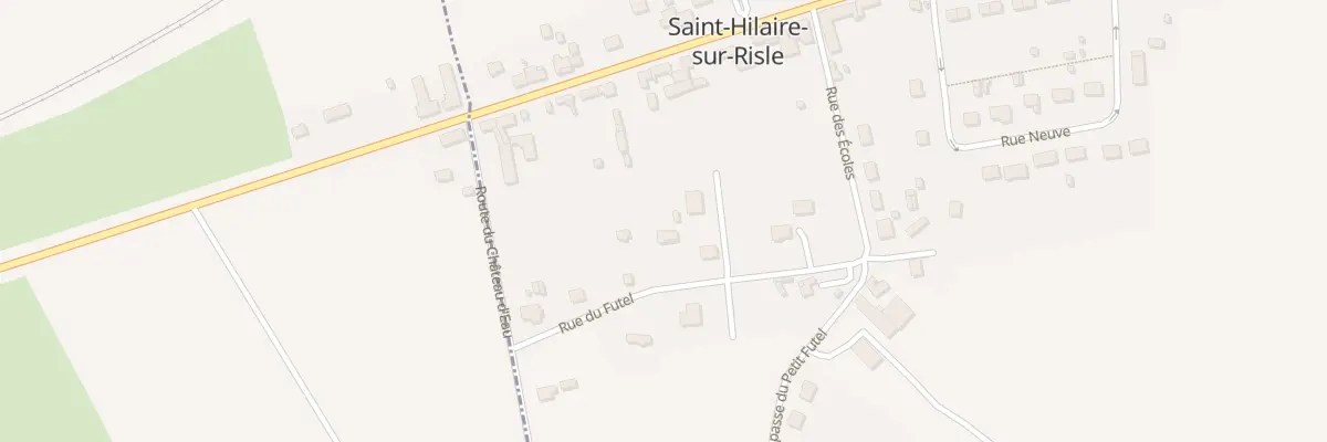 Plan du 8 Rue Futel à Saint-Hilaire-sur-Risle