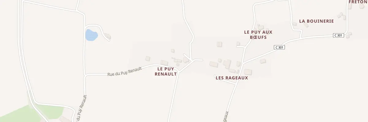 Plan du 7 Le Puy Renault à Crissay-sur-Manse