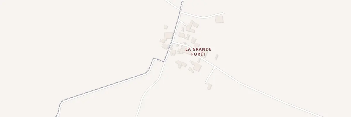 Plan du 12 La Grand Foret à Souffrignac