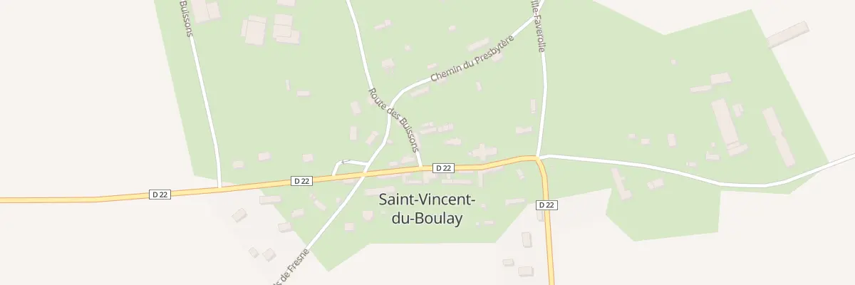 Plan du 7 Rue de l’Eglise à Saint-Vincent-du-Boulay