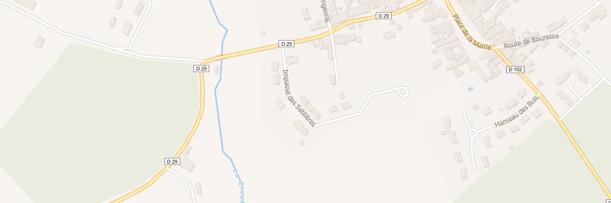 Plan du 1 Imp des Sablières à Saint-Secondin