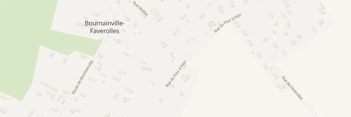 Plan du 4 Rue Maillot à Bournainville-Faverolles