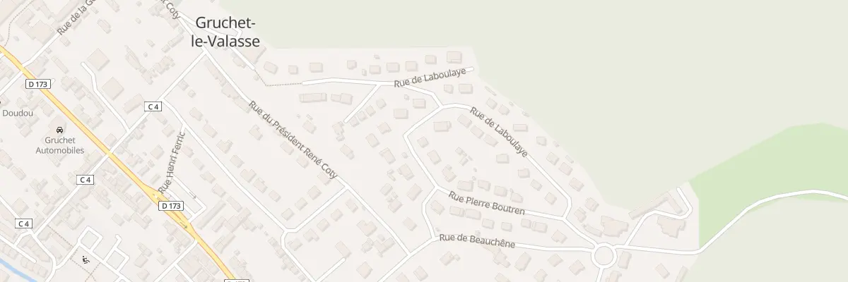 Plan du 8 Rue de l’Abbé Arson à Gruchet-le-Valasse