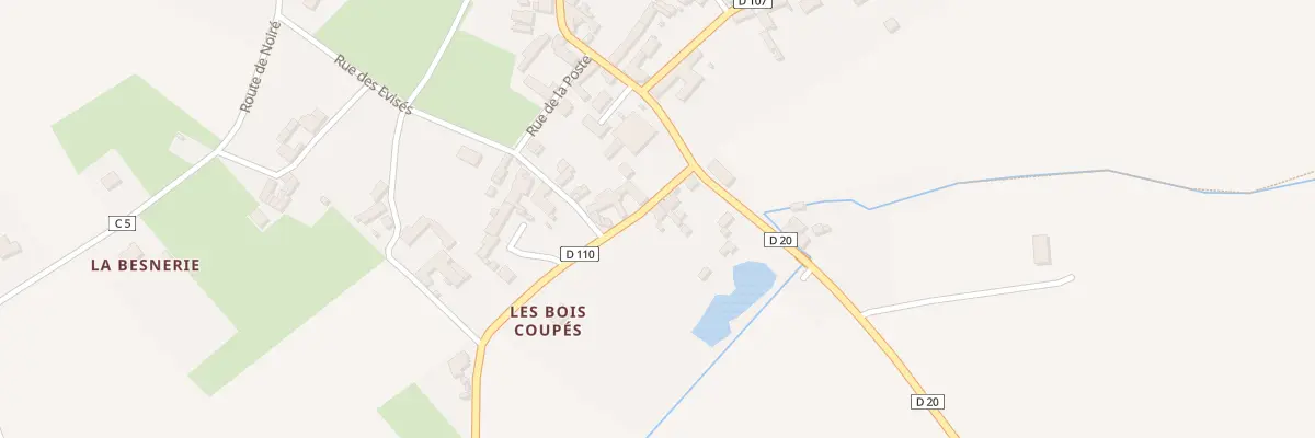 Plan du 1 Rue du Lavoir à Marigny-Marmande