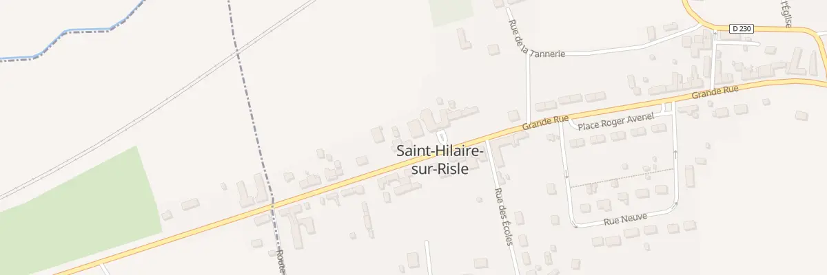 Plan du 11 Grande Rue à Saint-Hilaire-sur-Risle