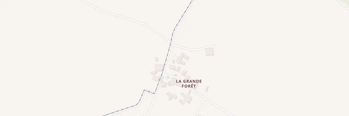 Plan du 5 La Grand Foret à Souffrignac