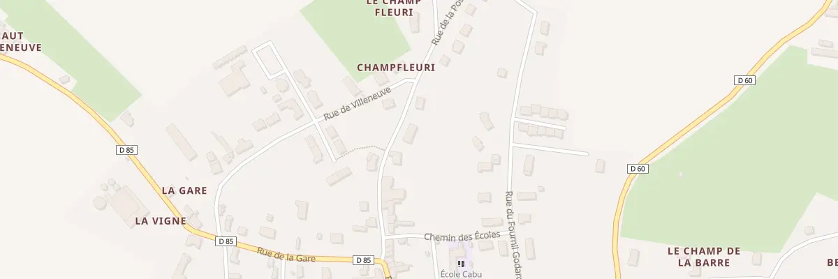 Plan du 30 Rue de la Poste à Nogent-le-Bernard
