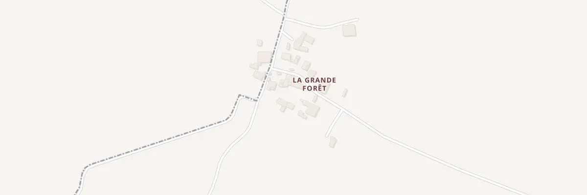 Plan du 8 La Grand Foret à Souffrignac