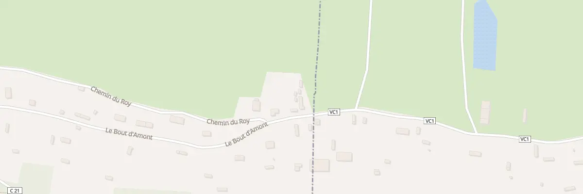 Plan du 206 Le Bout d’Amont à Marais-Vernier