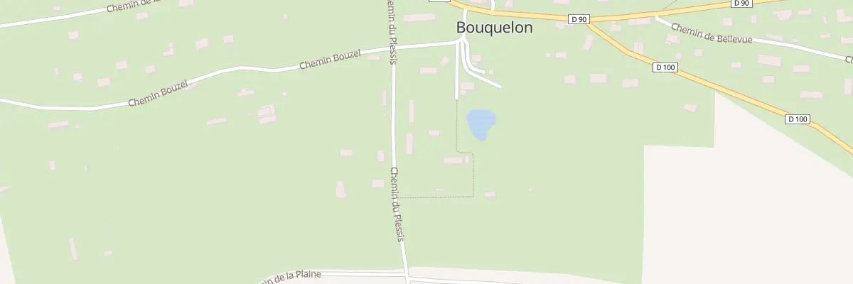 Plan du 162 Che du Plessis à Bouquelon