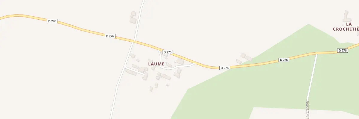 Plan du 346 Laume à Igé