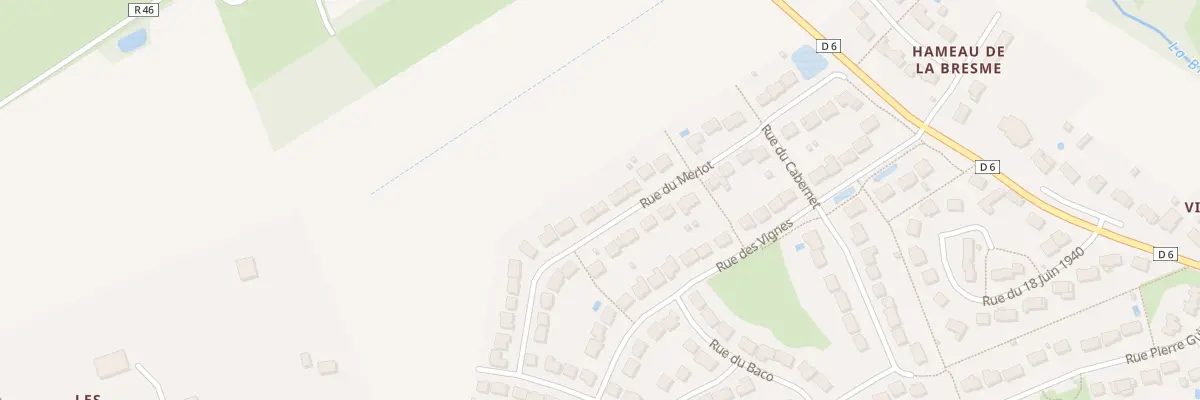 Plan du 31 Rue du Merlot à Pernay