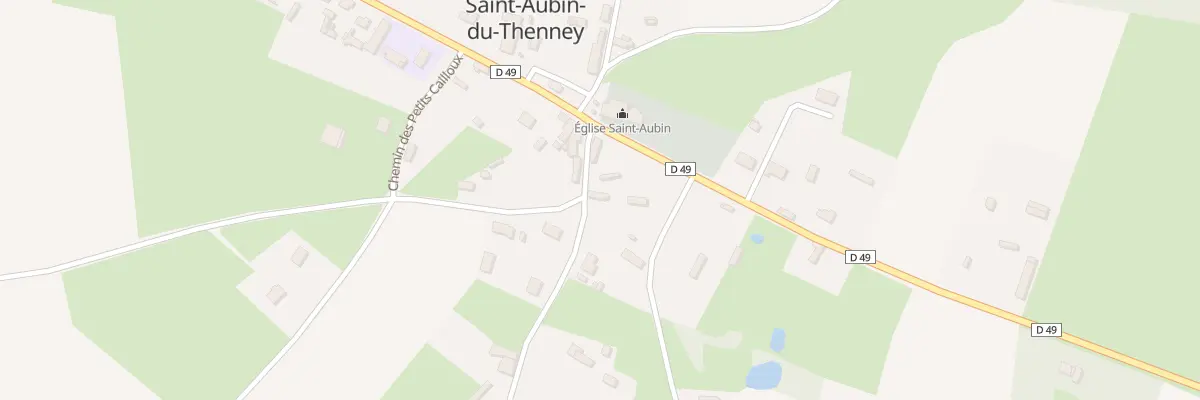 Plan du 56 Che du Four à Pain à Saint-Aubin-du-Thenney