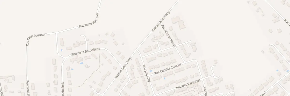 Plan du 1 Rue Olympe de Gouges à Naintré