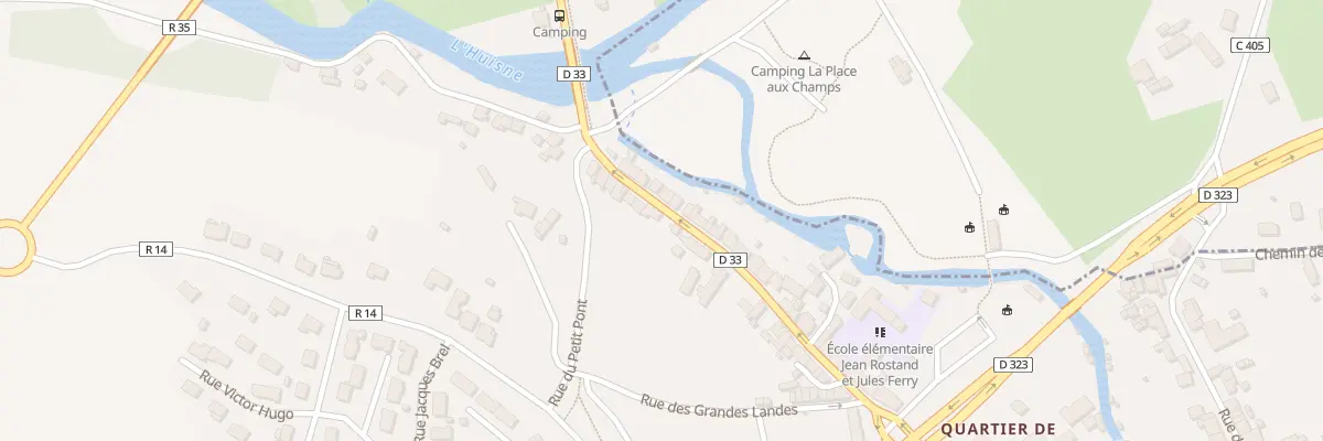 Plan du 25 Rue de la Gare à Connerré