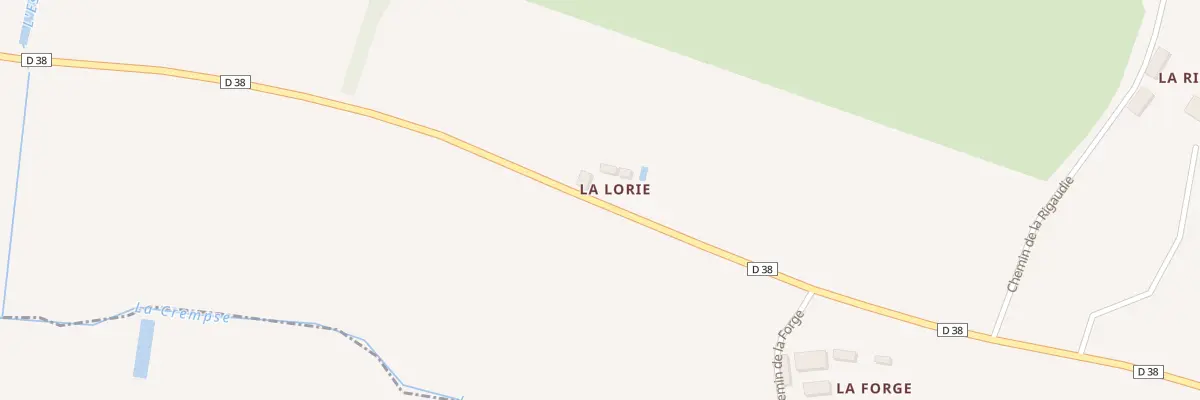 Plan du 33 La Rigaudie à Saint-Hilaire-d’Estissac