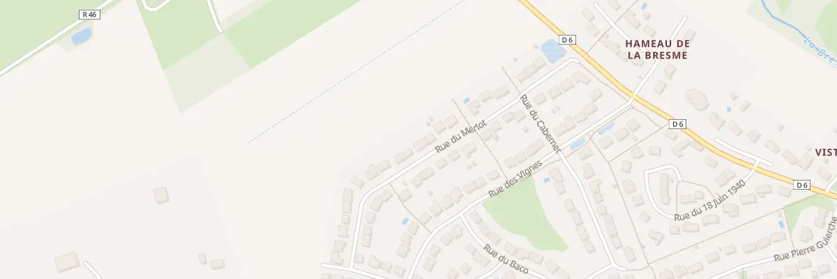 Plan du 33 Rue du Merlot à Pernay