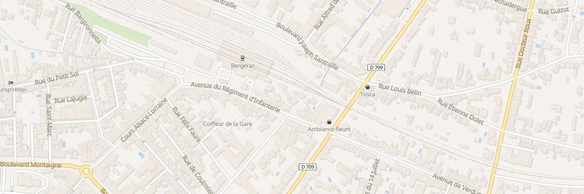 Plan du 18 Av du 108 Eme Ri à Bergerac