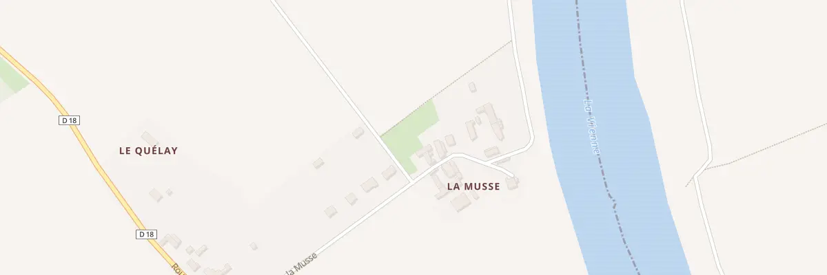 Plan du 62 La Musse à Parçay-sur-Vienne