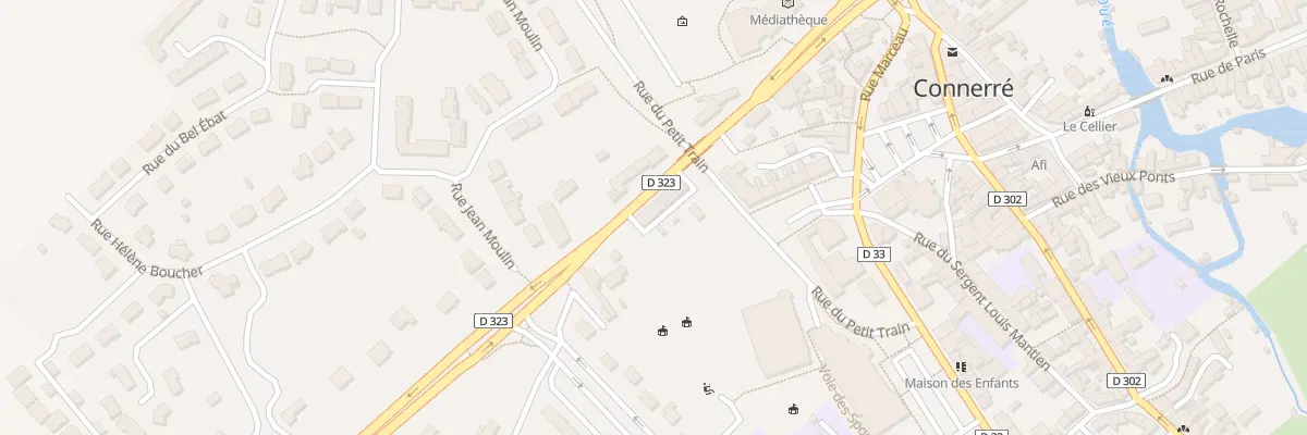 Plan du 39 Av Carnot à Connerré
