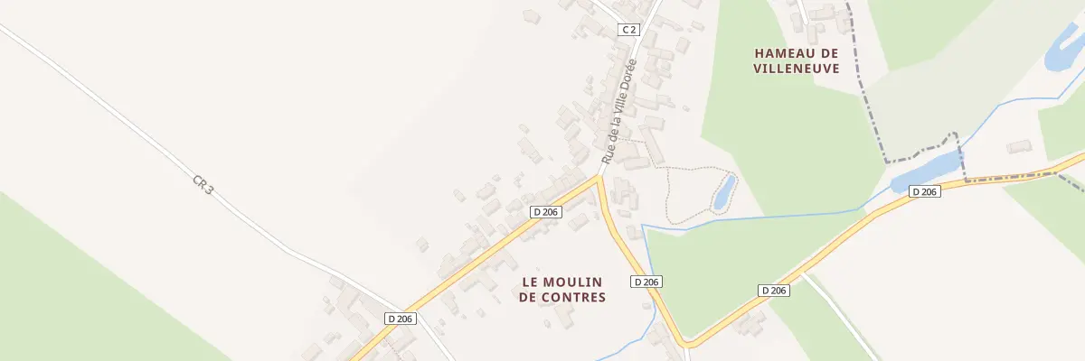 Plan du 10 Rue des Croisettes à Saint-Cosme-en-Vairais