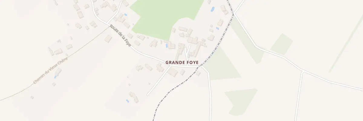 Plan du 39 Rte de la Foye à Bignoux