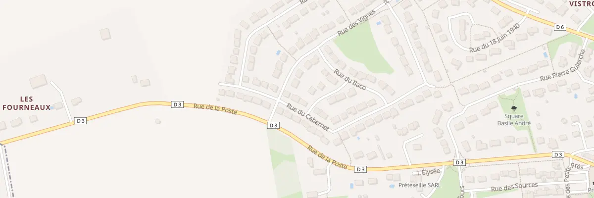 Plan du 26 Rue du Cabernet à Pernay