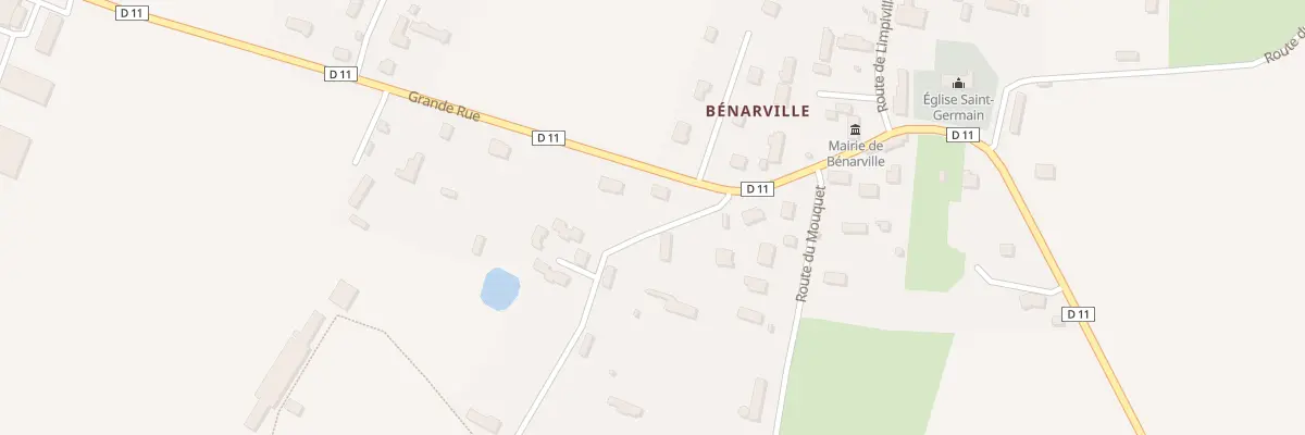 Plan du 9001 Che de Tous Vents à Bénarville