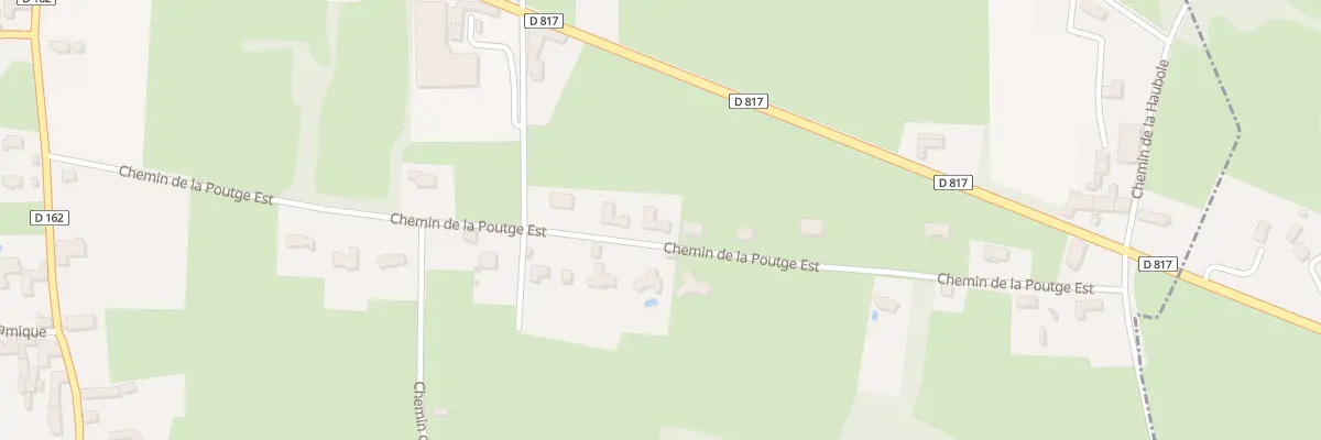 Plan du 31 Che de la Poutge Est à Saint-Laurent-de-Neste