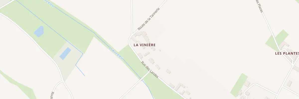 Plan du 3 Rue des Landes à Parçay-sur-Vienne