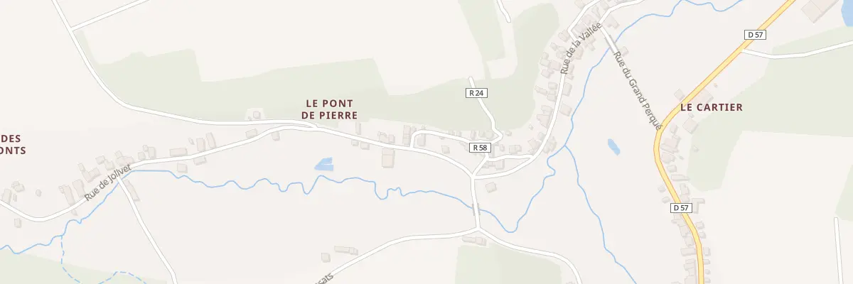 Plan du 105 Rue de la Vallée à Villaines-les-Rochers