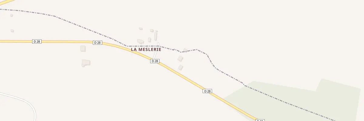 Plan du 673 Rte de l’Hippodrome à La Ferrière-au-Doyen