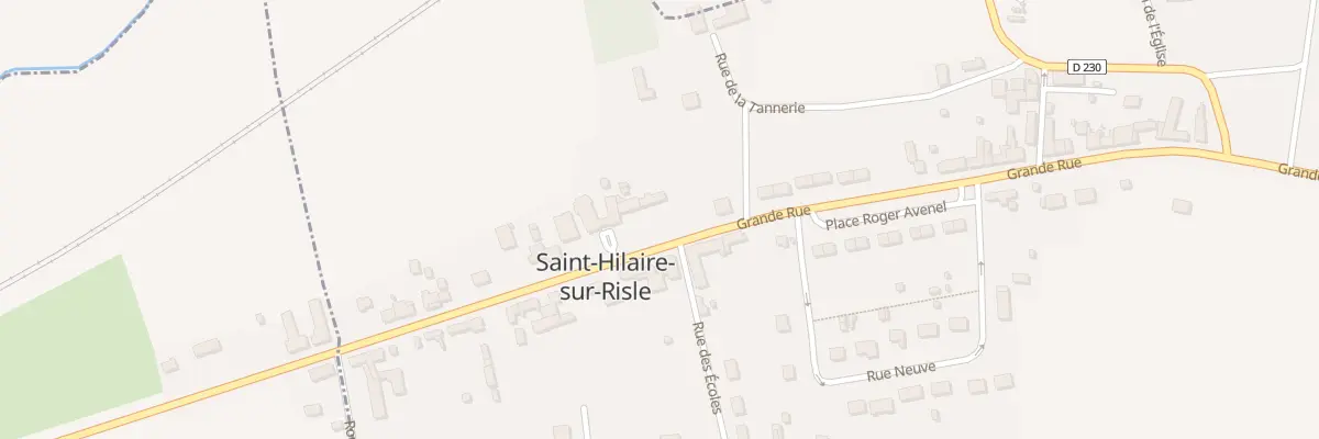 Plan du 17 Grande Rue à Saint-Hilaire-sur-Risle