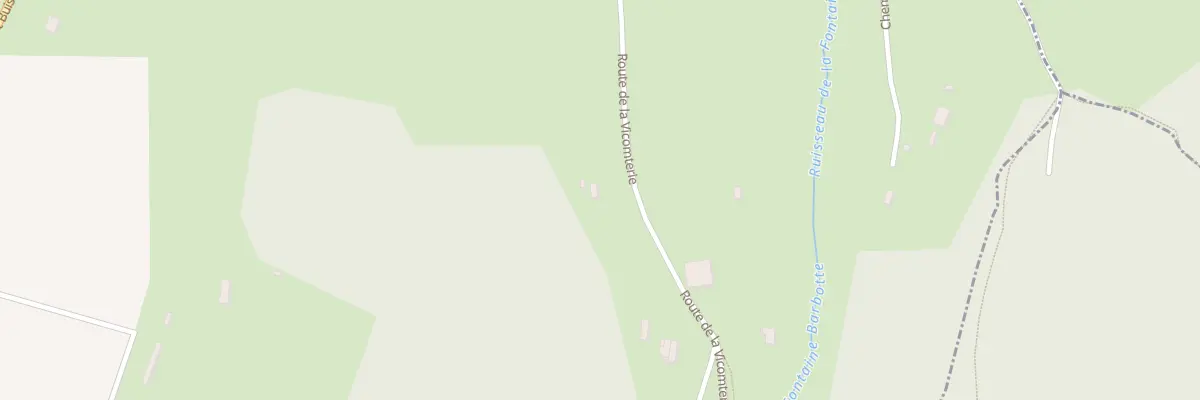 Plan du 470 Rte de la Vicomterie aux Préaux