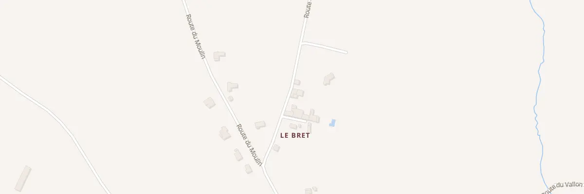 Plan du 128 Rte des Noyers à Montagrier