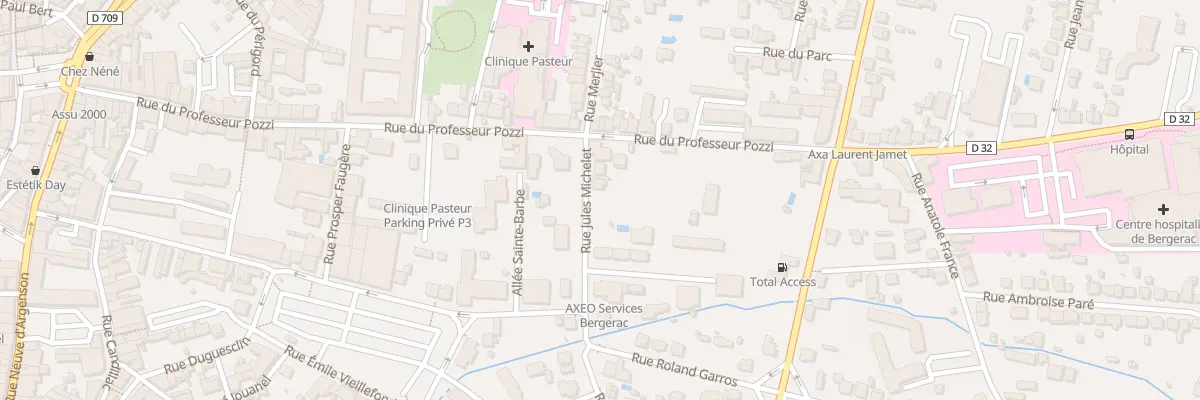 Plan du 57 Rue Jules Michelet à Bergerac