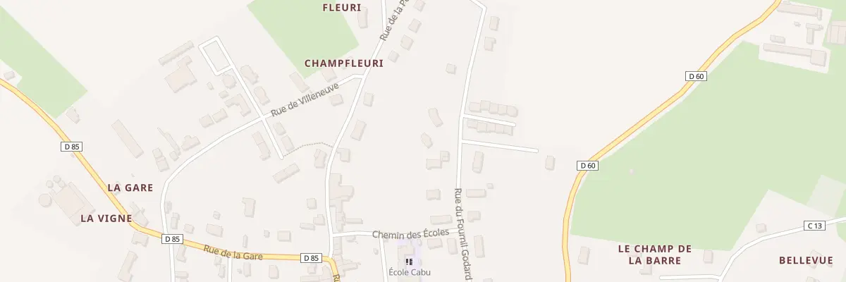 Plan du 12 Rue du Fournil Godard à Nogent-le-Bernard