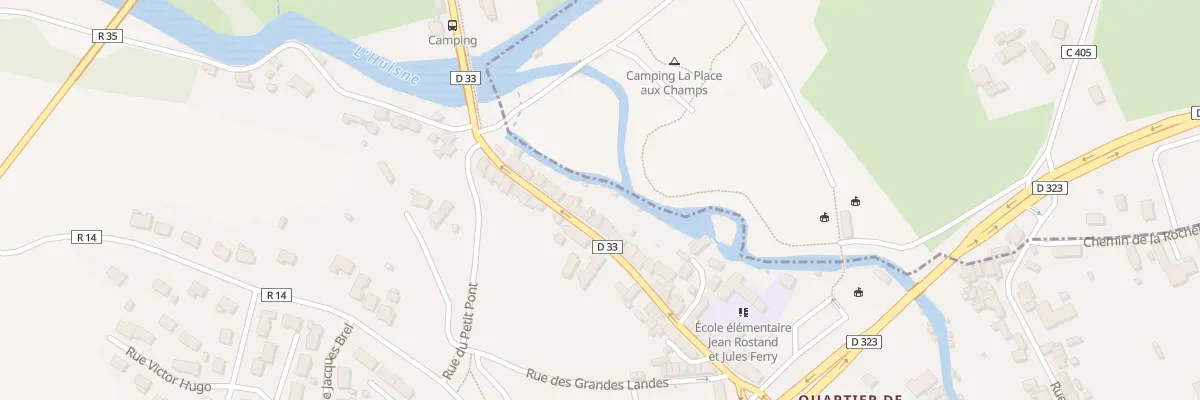 Plan du 38 Rue de la Gare à Connerré