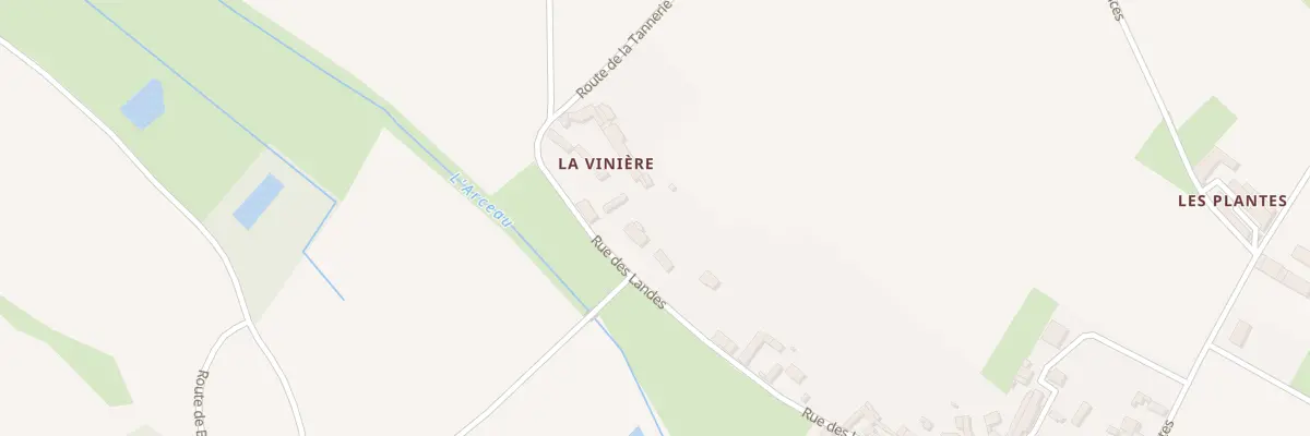 Plan du 3A Rue des Landes à Parçay-sur-Vienne