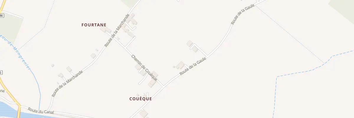 Plan du 249 Rte de la Gaule à Sérignac-sur-Garonne