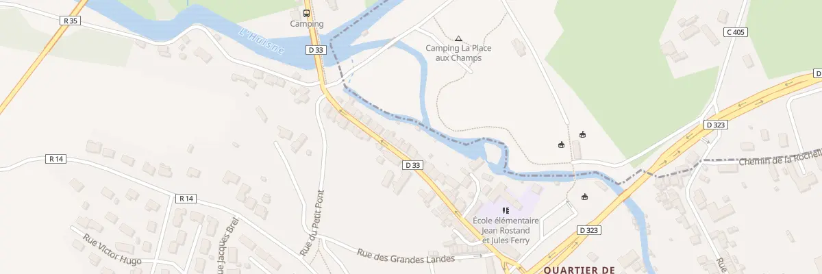 Plan du 36 Rue de la Gare à Connerré